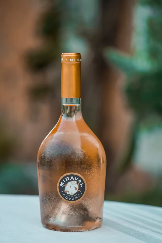 Vino rosado Miraval