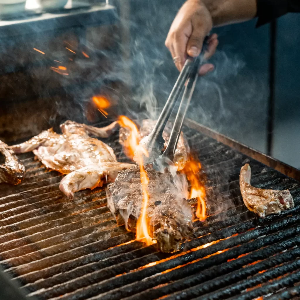 Selección de carnes a la brasa