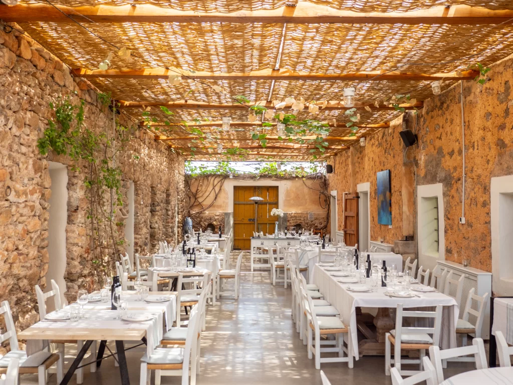 View of patio and interior terrace